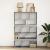 Bibliotecă, gri beton, 100x33x156,5 cm, lemn prelucrat GartenMobel Dekor