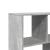 Bibliotecă, gri beton, 100x33x156,5 cm, lemn prelucrat GartenMobel Dekor