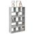Bibliotecă, gri beton, 100x33x156,5 cm, lemn prelucrat GartenMobel Dekor