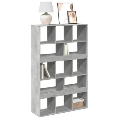 Bibliotecă, gri beton, 100x33x156,5 cm, lemn prelucrat GartenMobel Dekor
