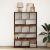 Bibliotecă, stejar fumuriu, 100x33x156,5 cm, lemn prelucrat GartenMobel Dekor