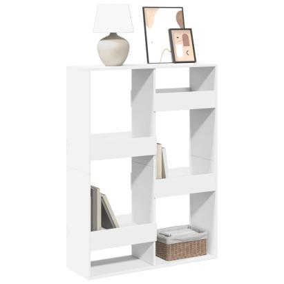 Bibliotecă, alb, 100x33x135 cm, lemn prelucrat GartenMobel Dekor