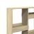 Bibliotecă, stejar sonoma, 100x33x135 cm, lemn prelucrat GartenMobel Dekor