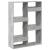 Bibliotecă, gri beton, 100x33x135 cm, lemn prelucrat GartenMobel Dekor