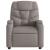 Fotoliu rabatabil, gri taupe, material textil GartenMobel Dekor