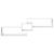 Dulap de perete, alb, 158x18x53 cm, lemn prelucrat GartenMobel Dekor