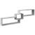 Dulap de perete, gri beton, 158x18x53 cm, lemn prelucrat GartenMobel Dekor