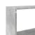 Dulap de perete, gri beton, 158x18x53 cm, lemn prelucrat GartenMobel Dekor