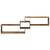 Dulap de perete, lemn vechi, 158x18x53 cm, lemn prelucrat GartenMobel Dekor