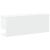 Dulap de perete, alb, 80x20x30 cm, lemn prelucrat GartenMobel Dekor