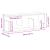 Dulap de perete, alb, 80x20x30 cm, lemn prelucrat GartenMobel Dekor