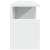 Dulap de perete, alb, 80x20x30 cm, lemn prelucrat GartenMobel Dekor