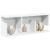 Dulap de perete, alb, 80x20x30 cm, lemn prelucrat GartenMobel Dekor