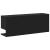 Dulap de perete, negru, 80x20x30 cm, lemn prelucrat GartenMobel Dekor