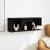 Dulap de perete, negru, 80x20x30 cm, lemn prelucrat GartenMobel Dekor
