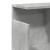 Dulap de perete, gri beton, 80x20x30 cm, lemn prelucrat GartenMobel Dekor