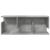 Dulap de perete, gri beton, 80x20x30 cm, lemn prelucrat GartenMobel Dekor