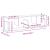 Dulap de perete, gri beton, 100x20x30 cm, lemn prelucrat GartenMobel Dekor