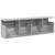 Dulap de perete, sonoma gri, 100x20x30 cm, lemn prelucrat GartenMobel Dekor