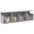 Dulap de perete, sonoma gri, 100x20x30 cm, lemn prelucrat GartenMobel Dekor