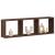 Dulap de perete, stejar maro, 100x16x30 cm, lemn prelucrat GartenMobel Dekor