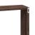 Dulap de perete, stejar maro, 100x16x30 cm, lemn prelucrat GartenMobel Dekor