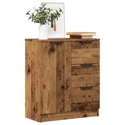 Dulap, lemn învechit, 60x30x70 cm, lemn prelucrat GartenMobel Dekor