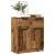 Dulap, lemn învechit, 60x30x70 cm, lemn prelucrat GartenMobel Dekor