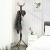 Cuier, Songmics, 12 carlige, metal, negru, 44x44x182 cm GartenVIP DiyLine
