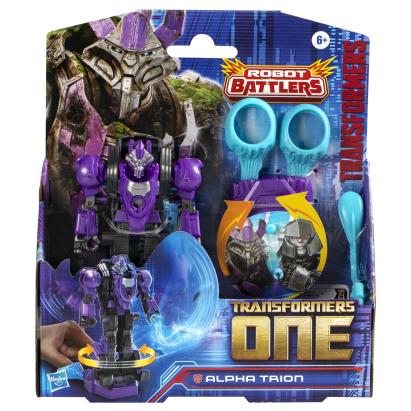 TRANSFORMERS ONE ROBOT BATTLERS FIGURINA ALPHA TRION 11.5CM SuperHeroes ToysZone