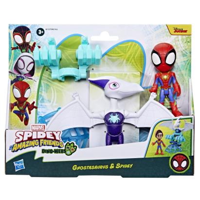 SPIDEY SI PRIETENII MARVEL DINO WEBS GHOSTASAURUS SI SPIDEY SuperHeroes ToysZone
