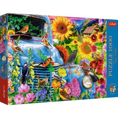 PUZZLE TREFL 1000 PREMIUM PLUS TEA TIME VIATA LA TARA PASARI CANTATOARE SuperHeroes ToysZone