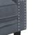 Set canapele Chesterfield cu perne rulou, 2 piese, gri, catifea GartenMobel Dekor