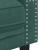Set canapele Chesterfield cu perne rulou 2 piese verde catifea GartenMobel Dekor