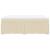 Pat box spring cu saltea, crem, 160x200 cm, material textil GartenMobel Dekor