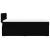 Pat box spring cu saltea, negru, 90x200 cm, textil GartenMobel Dekor
