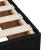 Pat box spring cu saltea, negru, 90x200 cm, textil GartenMobel Dekor