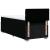 Pat box spring cu saltea, negru, 90x200 cm, textil GartenMobel Dekor