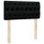 Pat box spring cu saltea, negru, 90x200 cm, textil GartenMobel Dekor