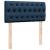 Pat box spring cu saltea, albastru, 90x200 cm, textil GartenMobel Dekor