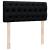 Pat box spring cu saltea, negru, 120x190 cm, catifea GartenMobel Dekor