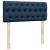 Pat box spring cu saltea, albastru, 120x190 cm, material textil GartenMobel Dekor
