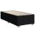 Pat box spring cu saltea, negru, 90x190 cm, textil GartenMobel Dekor