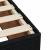 Pat box spring cu saltea, negru, 120x190 cm, catifea GartenMobel Dekor