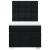 Pat box spring cu saltea, negru, 80x200 cm, textil GartenMobel Dekor