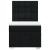 Pat box spring cu saltea, negru, 90x200 cm, textil GartenMobel Dekor