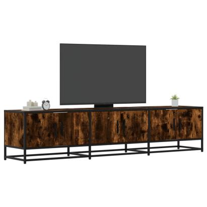 Comodă TV, stejar fumuriu, 180x35x41 cm, lemn prelucrat GartenMobel Dekor