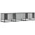 Dulap TV, gri sonoma, 180x35x41 cm, lemn prelucrat GartenMobel Dekor