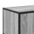 Dulap TV, gri sonoma, 180x35x41 cm, lemn prelucrat GartenMobel Dekor