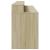 Birou cu lumini LED stejar sonoma, 200x55x91 cm, lemn prelucrat GartenMobel Dekor